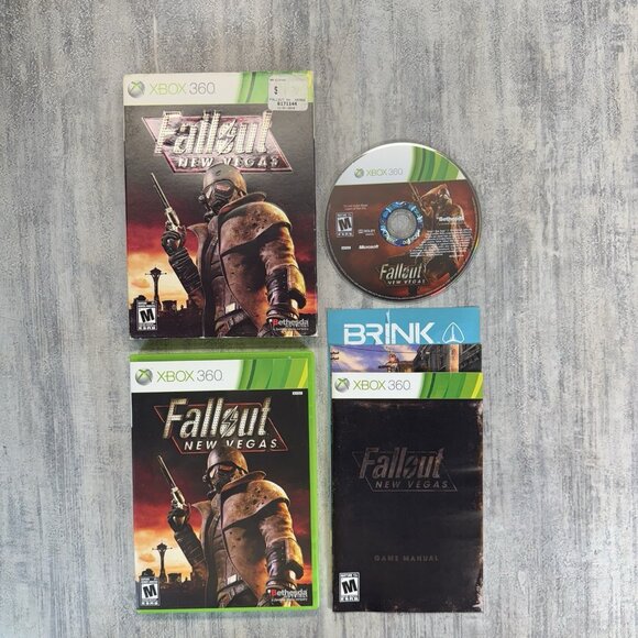 Fallout: New Vegas (Microsoft Xbox 360, 2010) CIB COMPLETE - Picture 1 of 6